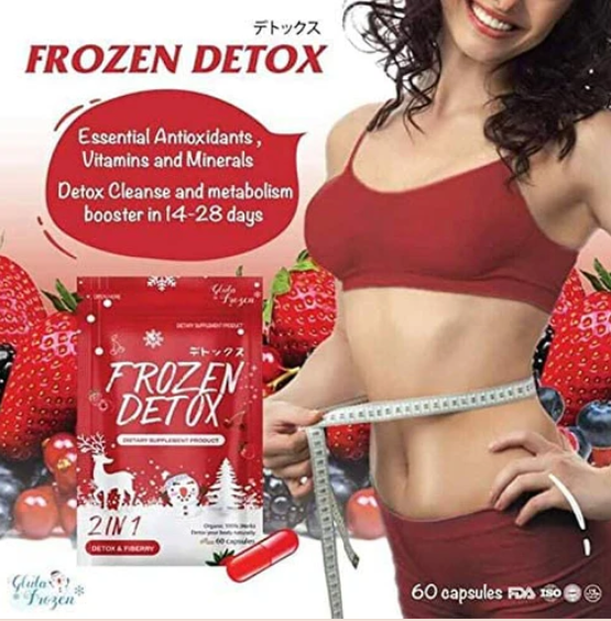 Frozen Detox Dietary Supplement – 2-in-1 Detox & Fiber