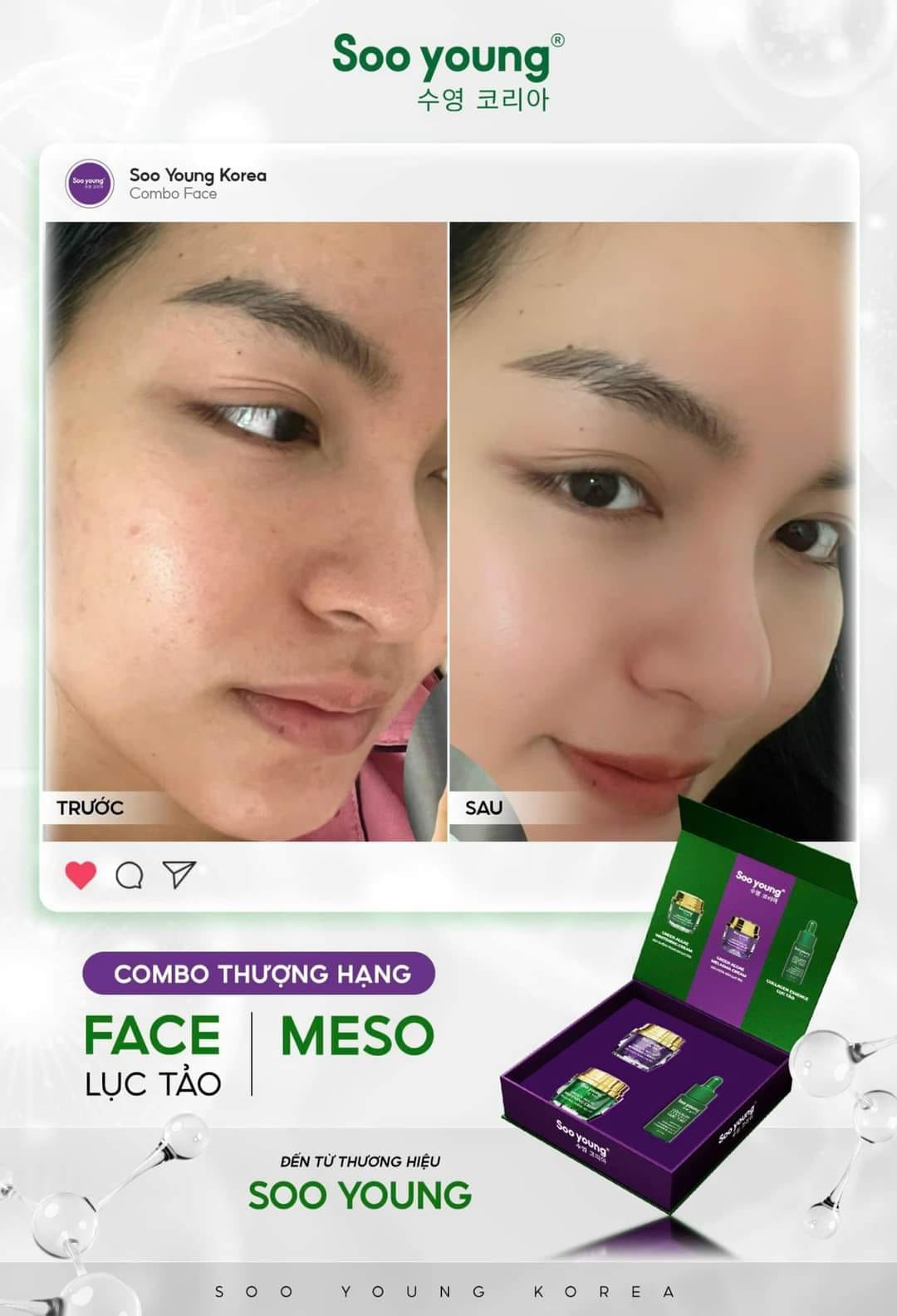 Premium Green Algae face cream Combo Set 1