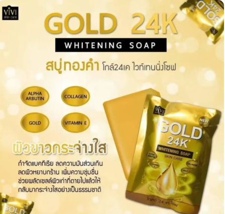 Gold 24K Whitening Soap