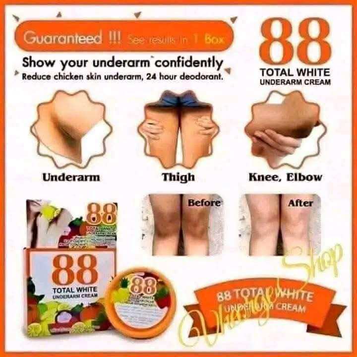 88 Total White Underarm Cream