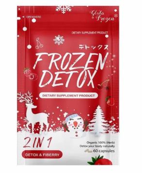 Frozen Detox Dietary Supplement – 2-in-1 Detox & Fiber