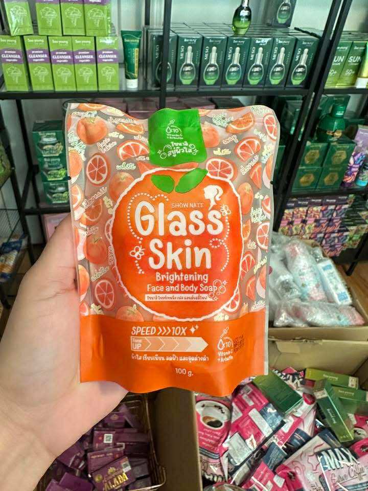 SHOW NAII Glass Skin Brightening Face and Body Soap