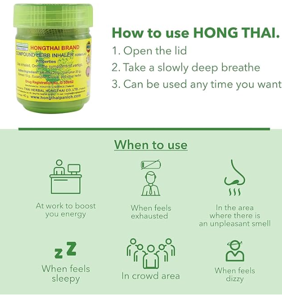 Hong Thai Compound Herb Mesh Inhaler