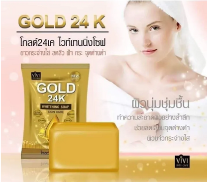 Gold 24K Whitening Soap