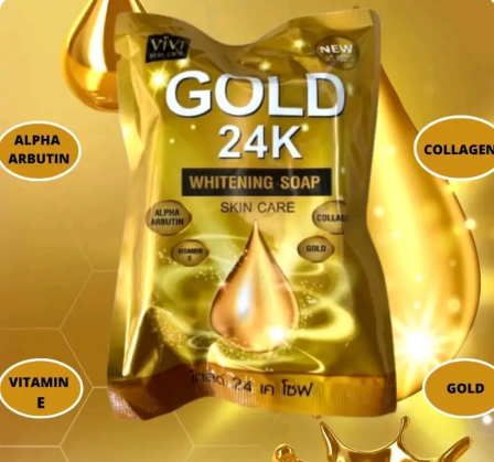 Gold 24K Whitening Soap