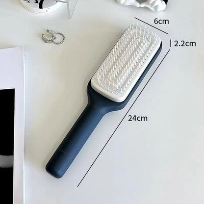 4 In 1 Self Cleaning Hair Brush New Self-Cleaning Anti-Static Massage