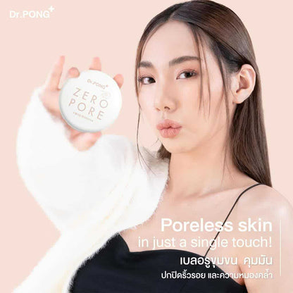 Dr.PONG ZERO PORE Blurring K-Powder 9g | Oil Control & Flawless Finish | Made in Korea