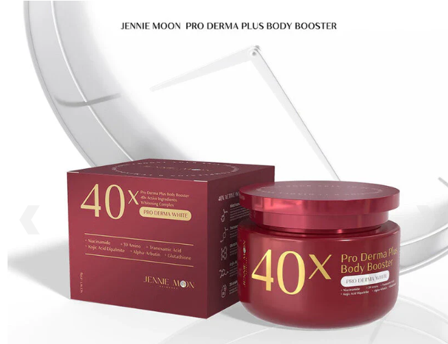 JENNIE MOON 40X Pro Derma Plus Body Booster - Active Whitening Body Lotion
