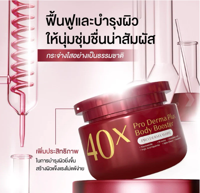 JENNIE MOON 40X Pro Derma Plus Body Booster - Active Whitening Body Lotion