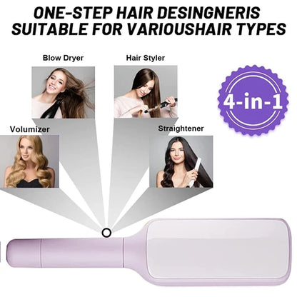 4 In 1 Self Cleaning Hair Brush New Self-Cleaning Anti-Static Massage