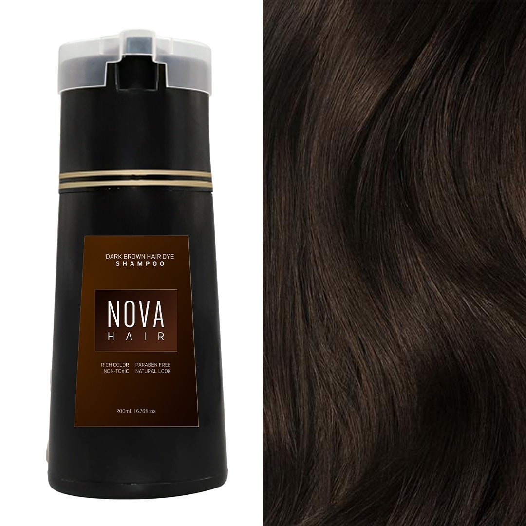 Hair Dyeing Hair Care Shampoo 3-in-1 Natural Fast White Hair Dyed