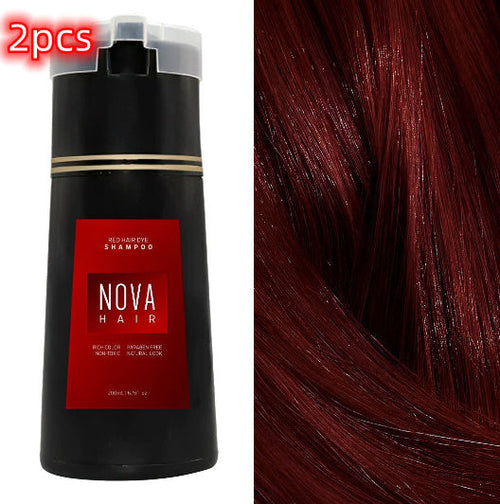 Hair Dyeing Hair Care Shampoo 3-in-1 Natural Fast White Hair Dyed